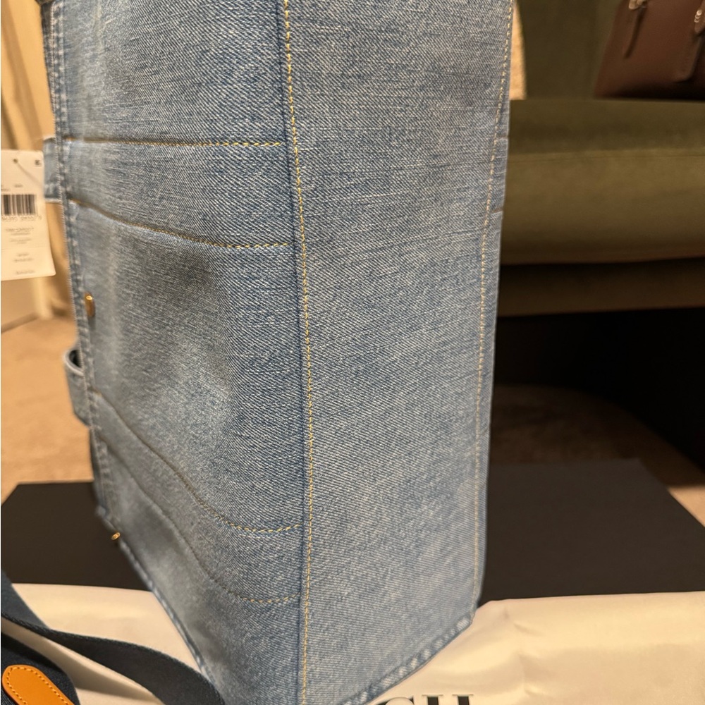 COACH | NWT Cargo Denim Tote Bag - Picture 7 of 9